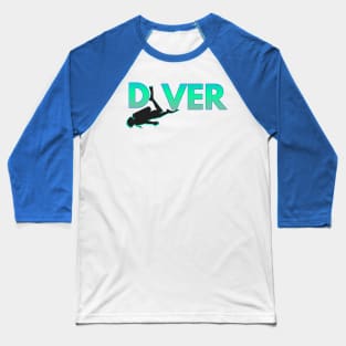 Scuba diving t-shirt designs Baseball T-Shirt